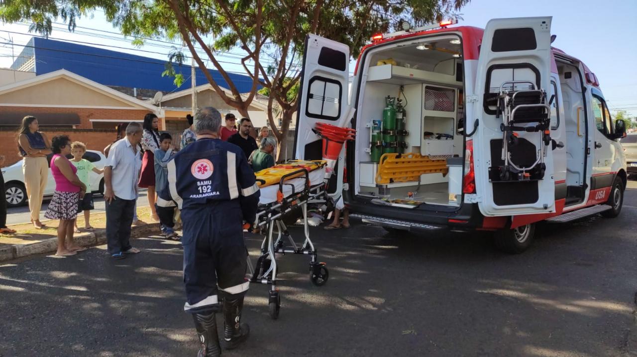 Foto 2 de 9 — Menino de 6 anos é atropelado por moto na Vaz Filho